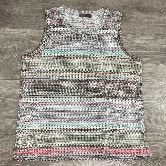 Prana Rosalie Sleeveless Jersey Knit Tank Top L - Picture 8 of 14